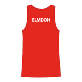 Elmdon Netball Club Training Vest - Red