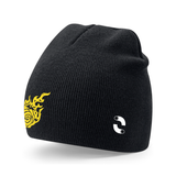 Henley Fire Beanie - Black