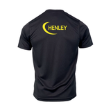 Henley Fire Technical T-Shirt - Black