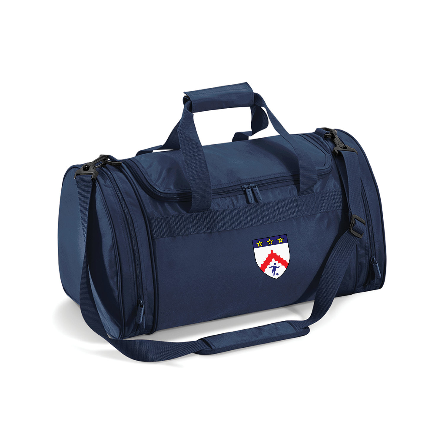Keble College Oxford Football Team Sports 32 Litre Zip Up Holdall Bag - Navy
