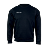 Omnitau Adult's Team Sports Organic Cotton Sweatshirt - Black