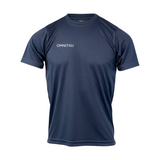 Omnitau Men's Team Sports Core Cricket Crew Neck Shirt - Navy