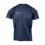 Omnitau Kid's Team Sports Core Cricket Crew Neck Shirt - Navy