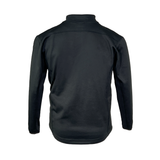 Keele Medics Football Men's Team Sports Recycled 1/4 Zip Mid Layer Sweatshirt - Black
