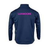 Luxmoore House Team Sports Recycled 1/4 Zip Mid Layer Sweatshirt - Navy