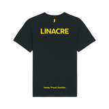 Linacre House King's Canterbury Cotton T-Shirt - Black