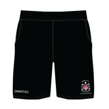 Pate's Staff Women's Training Shorts With Pockets - Black