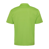 Omnitau Men's Sustainable Breathable Classic Golf Polo Shirt - Lime Green