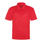 Omnitau Men's Classic Golf Polo Shirt - Red