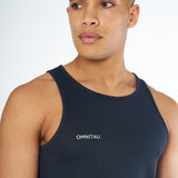 Omnitau Men's Team Sports Breathable Tech Vest - Navy