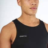 Omnitau Men's Team Sports Breathable Tech Vest - Black
