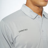Omnitau Men's Team Sports Core Hockey Polo Shirt - Heather Grey