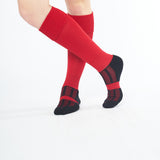 Omnitau Team Sports Unisex Plain Playing Socks - Red