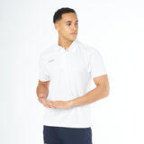 Omnitau Men's Team Sports Breathable Technical Polo - White