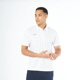 Omnitau Men's Team Sports Core Multisport Polo Shirt - White