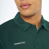 Omnitau Men's Team Sports Core Hockey Polo Shirt - Bottle Green