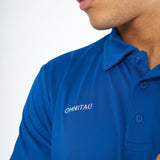 Omnitau Men's Team Sports Core Multisport Polo Shirt - Royal Blue