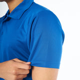 Omnitau Men's Team Sports Core Cricket Polo Shirt - Royal Blue