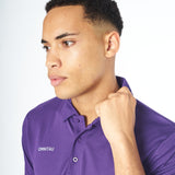Omnitau Men's Team Sports Core Multisport Polo Shirt - Purple