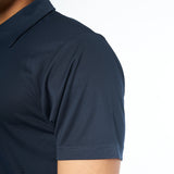 Omnitau Men's Team Sports Core Cricket Polo Shirt - Navy