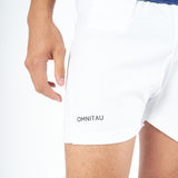 Omnitau Men's Team Sports Breathable Core Rugby Shorts - White