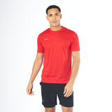 Omnitau Men's Team Sports Breathable Technical T-Shirt - Red