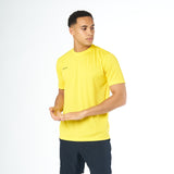 Omnitau Men's Team Sports Breathable Technical T-Shirt - Yellow