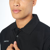 Omnitau Men's Team Sports Breathable Technical Polo - Black