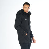 Omnitau Men's Team Sports Breathable Sideline Jacket - Black