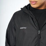 Omnitau Men's Team Sports Recycled Spray Jacket - Black