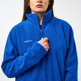 Omnitau Adult's Team Sports ¼ Zip Soft Feel Fleece - Royal Blue