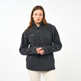 Omnitau Adult's Team Sports ¼ Zip Soft Feel Fleece - Dark Grey