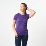 Omnitau Women's Team Sports Breathable Technical T-Shirt - Purple