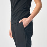 Omnitau Women's Team Sports Breathable Classic Full Zip Tracksuit Pant - Black