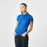 Omnitau Women's Team Sports Core Hockey Polo Shirt- Royal Blue