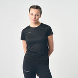 Omnitau Women's Team Sports Breathable Technical T-Shirt - Black