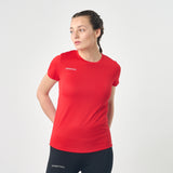 Omnitau Women's Team Sports Breathable Technical T-Shirt - Red