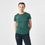 Omnitau Women's Team Sports Breathable Technical T-Shirt - Bottle Green