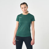 Omnitau Women's Team Sports Core Hockey Crew Neck T-Shirt - Bottle Green