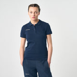 Omnitau Women's Team Sports Organic Cotton Polo - French Navy