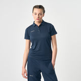 Omnitau Women's Team Sports Core Hockey Polo Shirt- Navy