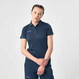 Omnitau Women's Team Sports Breathable Technical Polo - French Navy