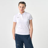 Omnitau Women's Team Sports Core Hockey Polo Shirt - White
