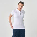 Omnitau Women's Team Sports Organic Cotton Polo - White