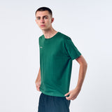 Omnitau Men's Team Sports Organic Cotton T-Shirt - Bottle Green