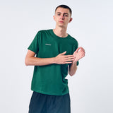 Omnitau Men's Team Sports Organic Cotton T-Shirt - Bottle Green