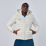 Omnitau Men's Team Sports Recycled Padded Jacket - White