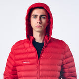 Omnitau Men's Team Sports Recycled Padded Jacket - Red