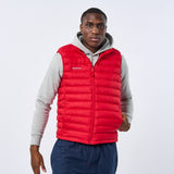 Omnitau Men's Team Sports Recycled Padded Gilet - Red