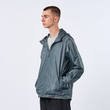 Omnitau Men's Team Sports Recycled Spray Jacket - Metal Grey